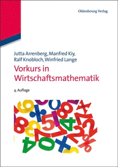 Winfried Lange, Ralf Knobloch, Manfred Kiy, Jutta Arrenberg - Vorkurs in Wirtschaftsmathematik, E-bok