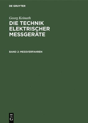 Georg Keinath - Messverfahren, Inbunden