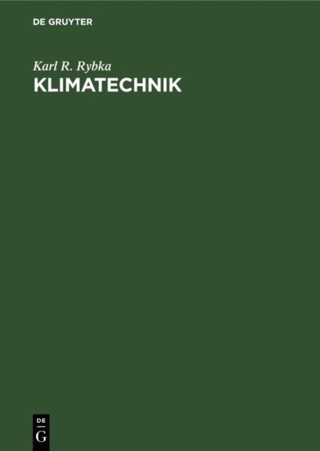 Karl R. Rybka - Klimatechnik, E-bok