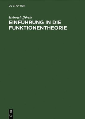 Einführung in Die Funktionentheorie
