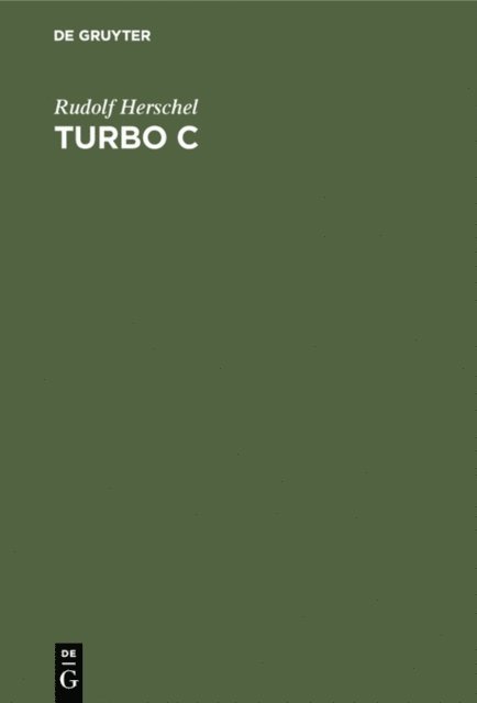 Rudolf Herschel - Turbo C, E-bok