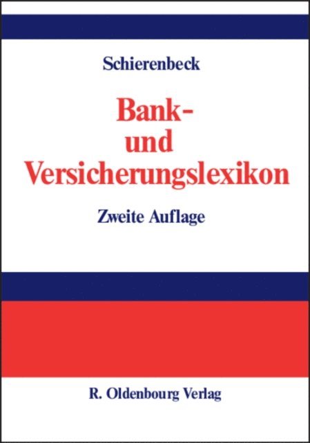 Henner Schierenbeck - Bank- und Versicherungslexikon, E-bok