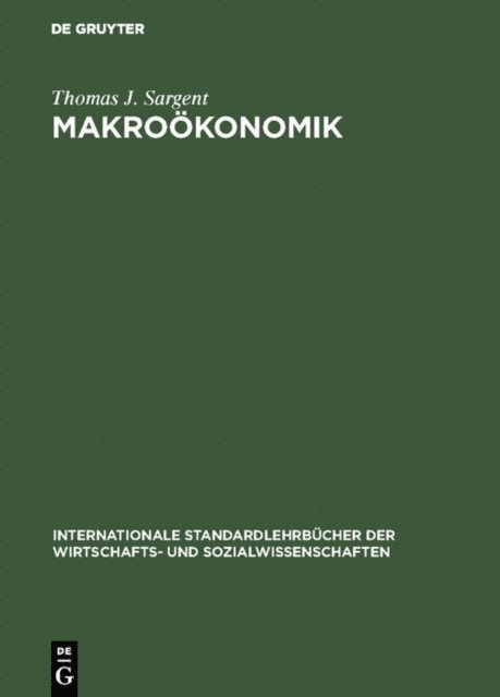 Thomas J. Sargent - Makroökonomik, E-bok