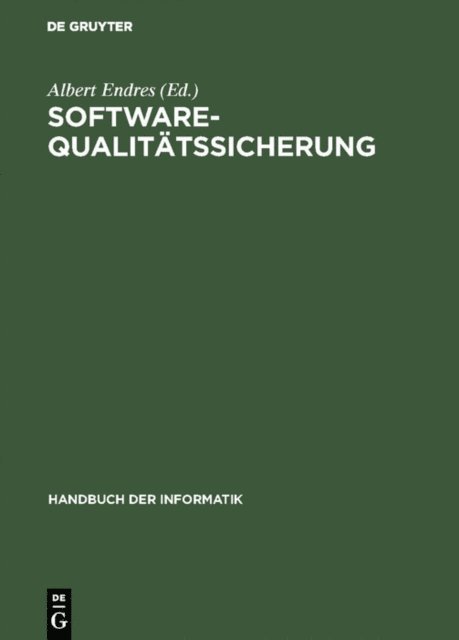 Albert Endres - Software-Qualitätssicherung, E-bok