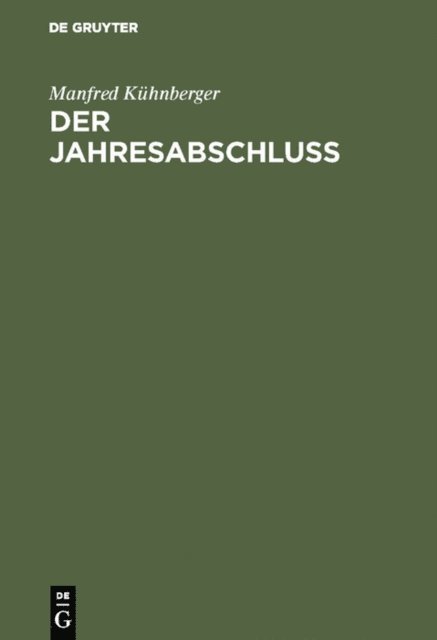 Manfred Kuhnberger - Der Jahresabschluß, E-bok