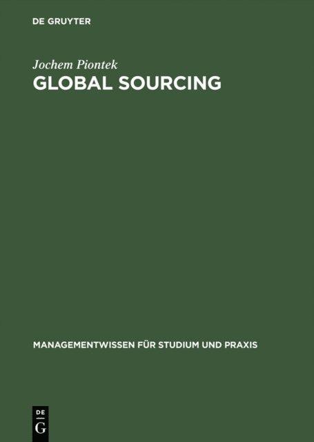 Jochem Piontek - Global Sourcing, E-bok