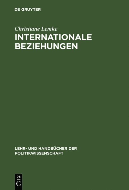 Christiane Lemke - Internationale Beziehungen, E-bok