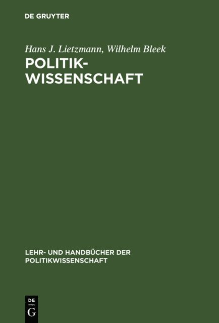 Wilhelm Bleek, Hans J. Lietzmann - Politikwissenschaft, E-bok