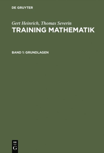 Thomas Severin, Gert Heinrich - Grundlagen, E-bok