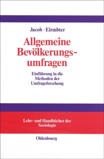 Willy H. Eirmbter, Rudiger Jacob - Allgemeine Bevölkerungsumfragen, E-bok