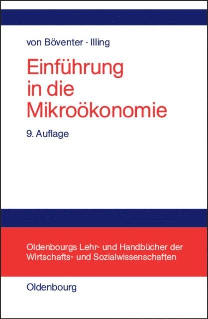 Gerhard Illing, Edwin von Boventer - Einführung in die Mikroökonomie, E-bok