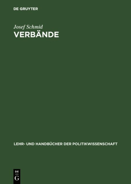Josef Schmid - Verbände, E-bok