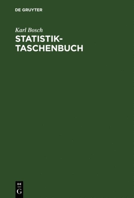 Karl Bosch - Statistik-Taschenbuch, E-bok