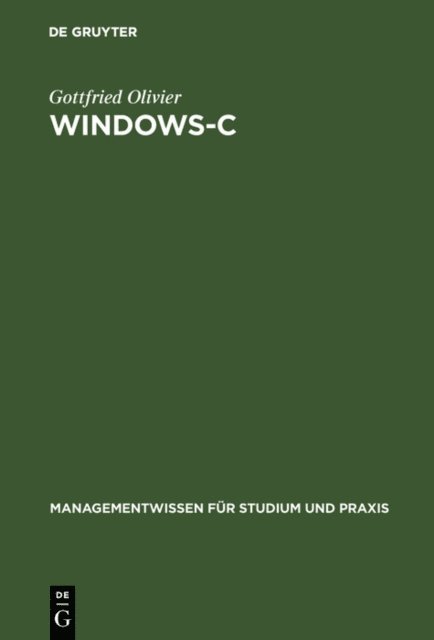 Gottfried Olivier - Windows-C, E-bok