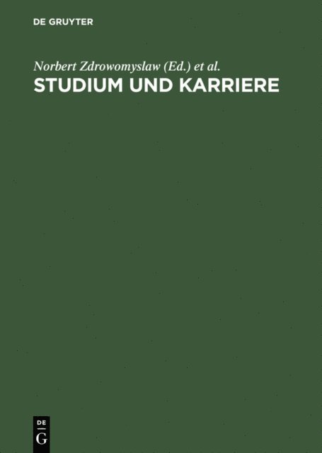Bernd Rethmeier, Norbert Zdrowomyslaw - Studium und Karriere, E-bok