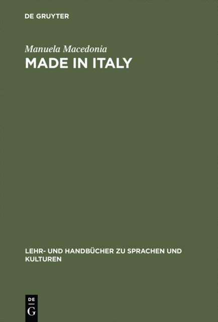 Manuela Macedonia - Made in Italy, E-bok