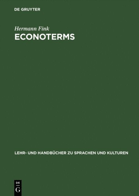 Hermann Fink - ECONOTERMS, E-bok