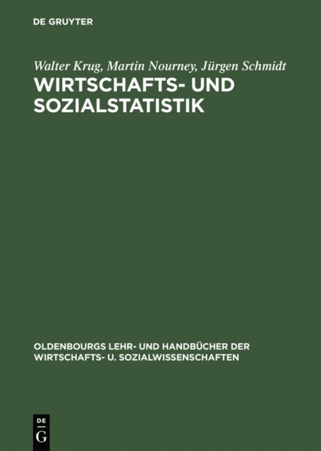 Jurgen Schmidt, Martin Nourney, Walter Krug - Wirtschafts- und Sozialstatistik, E-bok