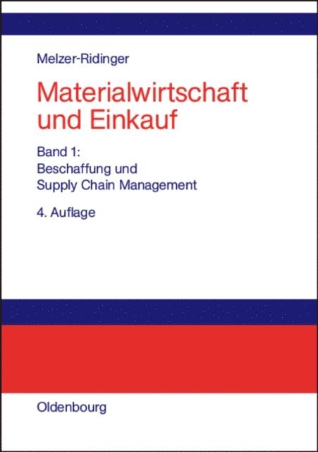 Ruth Melzer-Ridinger - Materialwirtschaft und Einkauf, E-bok