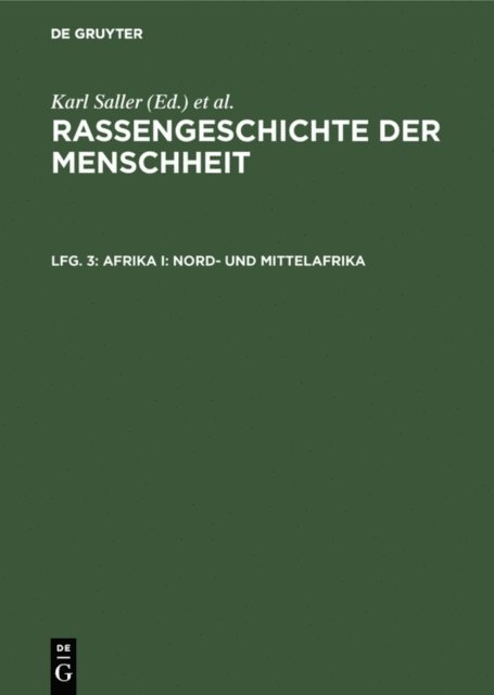 Eugen Strouhal - Afrika I: Nord- und Mittelafrika, E-bok