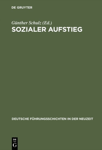 Gunther Schulz - Sozialer Aufstieg, E-bok