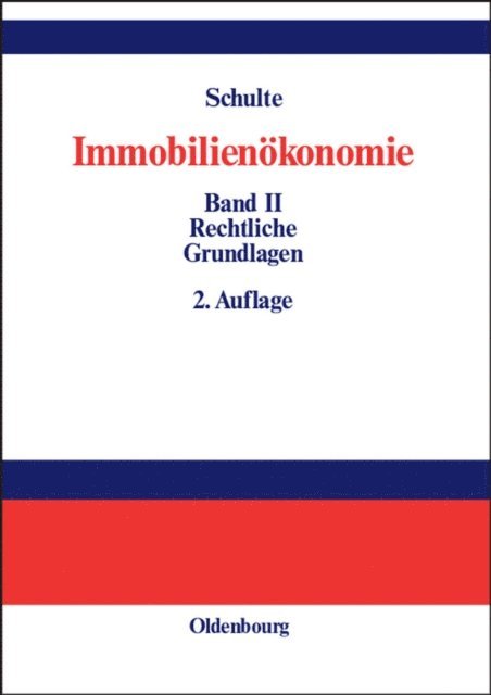Karl-Werner Schulte - Immobilienökonomie, E-bok