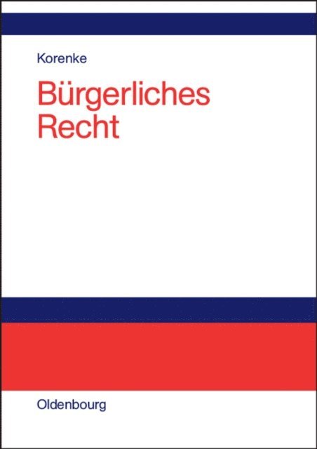 Thomas Korenke - Bürgerliches Recht, E-bok