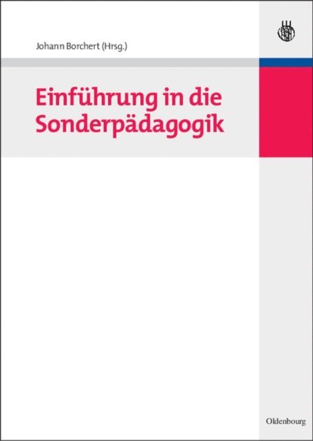 Johann Borchert - Einführung in die Sonderpädagogik, E-bok