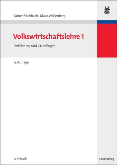 Klaus Wollenberg, Rainer Fischbach - Volkswirtschaftslehre I, E-bok