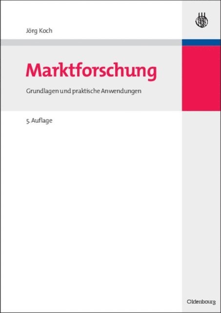 Jorg Koch - Marktforschung, E-bok