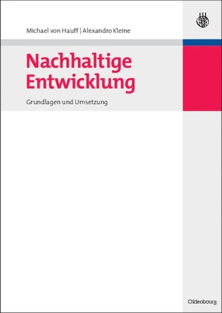 Alexandro Kleine, Michael von Hauff - Nachhaltige Entwicklung, E-bok