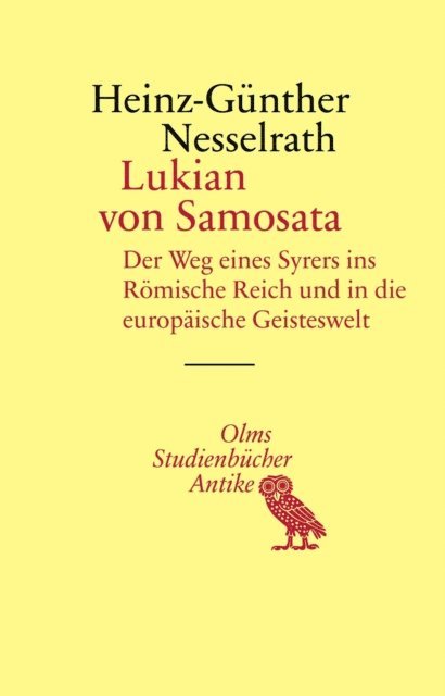 Heinz-Gunther Nesselrath - Lukian von Samosata, E-bok