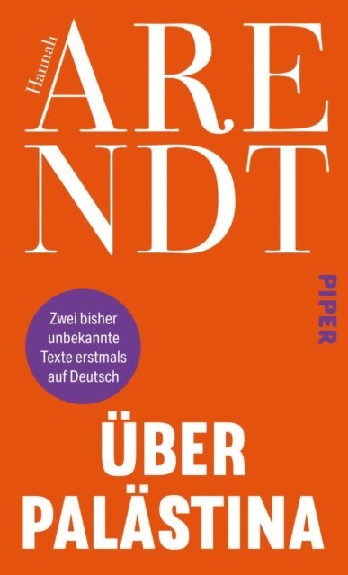 Hannah Arendt, Thomas Meyer - Über Palästina, E-bok