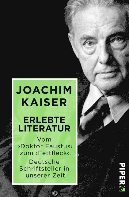 Joachim Kaiser - Erlebte Literatur, E-bok