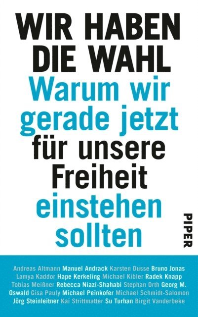 Wir haben die Wahl