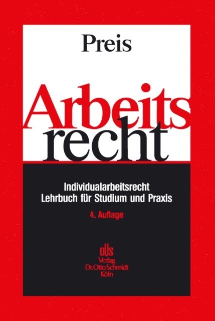 Ulrich Preis - Arbeitsrecht, E-bok