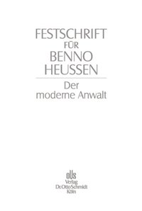 Festschrift für Benno Heussen
