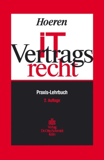 Thomas Hoeren - IT-Vertragsrecht, E-bok