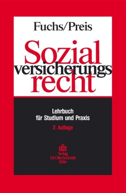 Ulrich Preis, Maximilian Fuchs - Sozialversicherungsrecht, E-bok