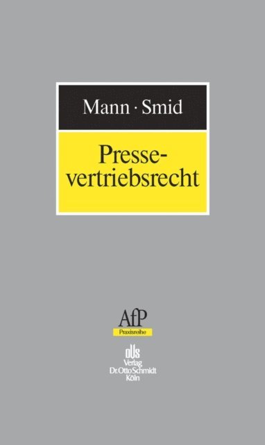 Jorg Smid, Roger Mann - Pressevertriebsrecht, E-bok