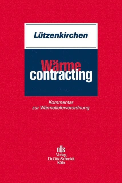 Klaus Lutzenkirchen - Wärmecontracting, E-bok
