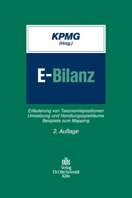 Dennis Weiler, Eva Handwerker, Alexander Hahn, Oliver Franz, Julian Fey, Gerrit Adrian, der KPMG AG - E-Bilanz, E-bok