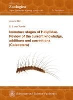 Bernhard J. van Vondel - Immature stages of Haliplidae, Häftad