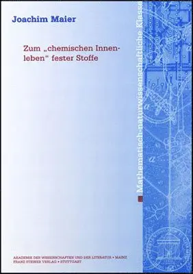 Joachim Maier - Zum Chemischen Innenleben Fester Stoffe, Häftad. Tillgänglighet: Lägg i varukorg