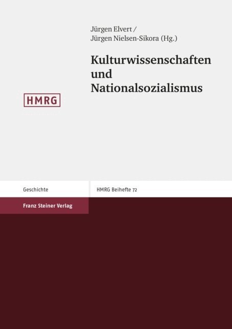 Jurgen Nielsen-Sikora, Jurgen Elvert - Kulturwissenschaften und Nationalsozialismus, E-bok