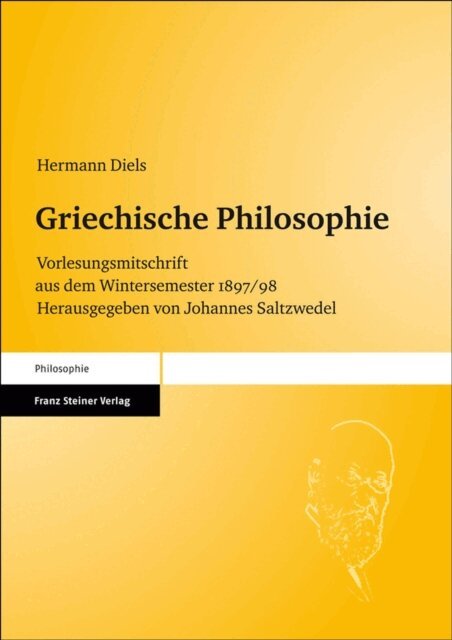 Hermann Diels, Johannes Saltzwedel - Griechische Philosophie, E-bok
