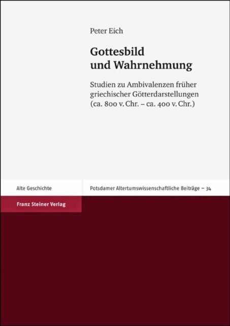 Peter Eich - Gottesbild und Wahrnehmung, E-bok