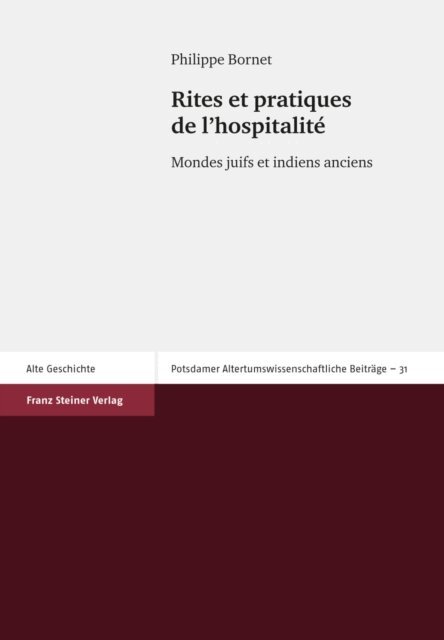 Philippe Bornet - Rites et pratiques de l'hospitalite, E-bok