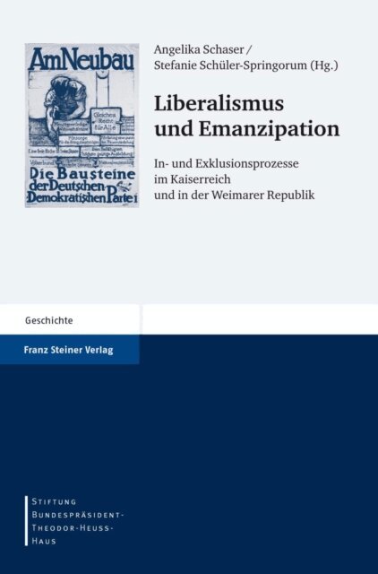 Stefanie Schuler-Springorum, Angelika Schaser - Liberalismus und Emanzipation, E-bok
