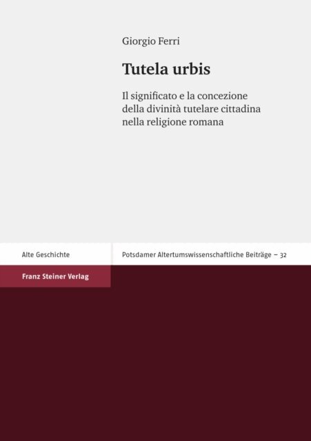 Giorgio Ferri - Tutela urbis, E-bok